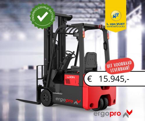 ERGOPRO vorkheftrucks - onderhoudsvrije Li-ION batterij!, Zakelijke goederen, Machines en Bouw | Heftrucks en Intern transport