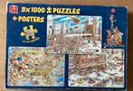 Jan van haasteren puzzels 1000 stukjes, Ophalen of Verzenden, 500 t/m 1500 stukjes, Zo goed als nieuw