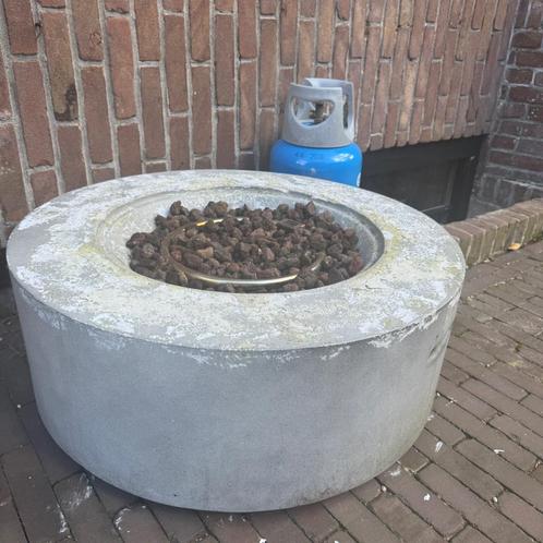Vuurtafel Jysk Varme D76xH30, Tuin en Terras, Vuurtafels, Gebruikt, Ophalen