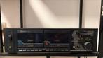 Sherwood CD340B Dubbel Cassettedeck - speelt perfect, Ophalen of Verzenden, Dubbel, Overige merken, High speed dubbing