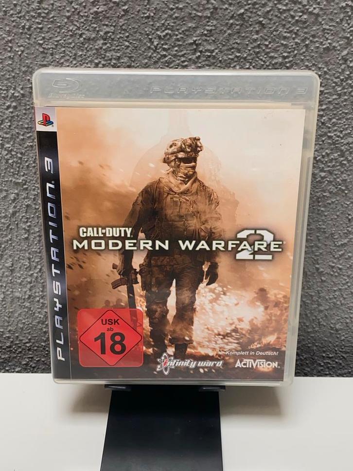 Call of Duty: Modern Warfare 2 (DE) - PS3, Spelcomputers en Games, Games | Sony PlayStation 3, Gebruikt, Shooter, 2 spelers, Vanaf 18 jaar