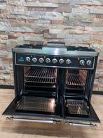 Prachtige Luxe Boretti Majestic Fornuis 100x70 cm, Witgoed en Apparatuur, Fornuizen, 60 cm of meer, Ophalen of Verzenden, Zo goed als nieuw
