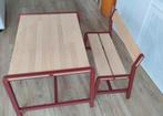 Kinder Tafel en Bankje Set IKEA YPPERLIG HAY met 1 bankje, Ophalen of Verzenden, Zo goed als nieuw, Tafel(s) en Stoel(en)