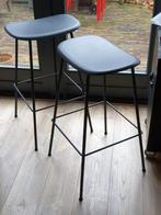 Muuto design barkrukken 75 cm zithoogte zwart, 2 krukken, Ophalen, Zo goed als nieuw, 60 tot 90 cm
