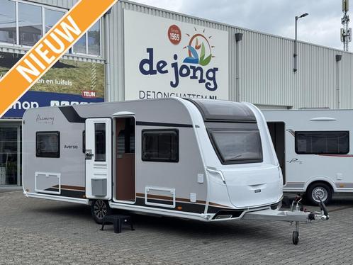 Bürstner Averso Harmony Line 535 TL - 1800 kg - len, Caravans en Kamperen, Caravans, tot en met 4, Overige, Bürstner, 2 aparte bedden