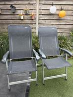 Crespo standenstoelen 2 stuks, Caravans en Kamperen, Ophalen, Zo goed als nieuw, Campingstoel