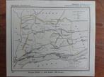 58 / Echteld Medel Ooij De Waal Litho uit 1867 van J. Kuyper, Antiek en Kunst, Ophalen of Verzenden