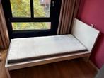 Malm IKEA 1-persoons bed + Vesteroy matras, Ophalen, 90 cm, Eenpersoons, Wit
