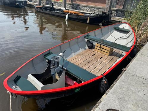 Sail Sloep met trailer en electrische motor en (snel)lader, Watersport en Boten, Sloepen, Zo goed als nieuw, Tot 10 pk, 3 tot 6 meter