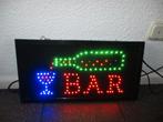 Neon verlichting bar cocktail voor feest of mancave, Ophalen, Zo goed als nieuw, E27 (groot), Overige typen