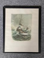 litho van Oudes, zolderoptuiming, Antiek en Kunst, Kunst | Litho's en Zeefdrukken, Ophalen of Verzenden