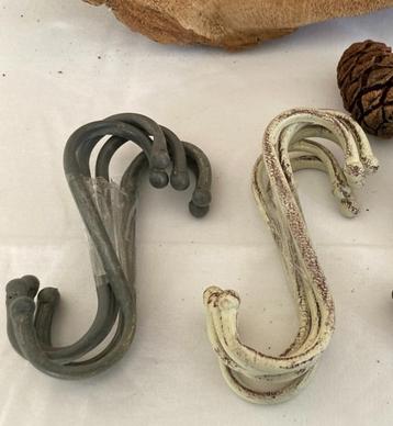 S-HAKEN SET 5 STUKS wit of grijs beschikbaar voor biedingen