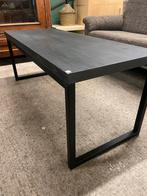 Nieuw! Robuuste eiken salontafel met metalen frame, Ophalen, ., ., .