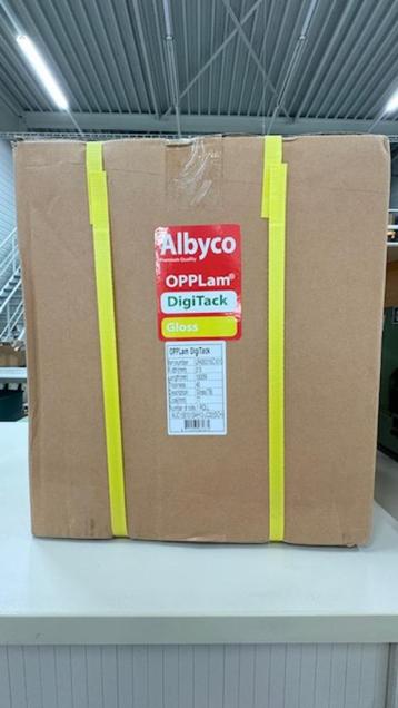 Lamineerrol GLOSS - OPPLam Digitack 31,5 cm, 1000 m. NIEUW beschikbaar voor biedingen