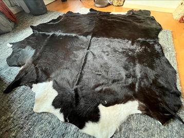Groot koeienvel/ dierenvacht zwart wit 