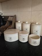 Voorraadpotten, Huis en Inrichting, Keuken | Potten en Pannen, Ophalen, Zo goed als nieuw, Overige materialen, Pot, Bus of Blik