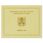 BU set Vaticaan 2017 Blister - 1 cent tm 2 euro, Postzegels en Munten, Munten | Europa | Euromunten, Setje, Overige waardes, Ophalen of Verzenden