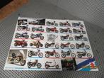 Suzuki 1987 kleurenfolder Reclame Adv. o.a. RG250 RG500 GSX-, Ophalen of Verzenden, Gebruikt, Motoren