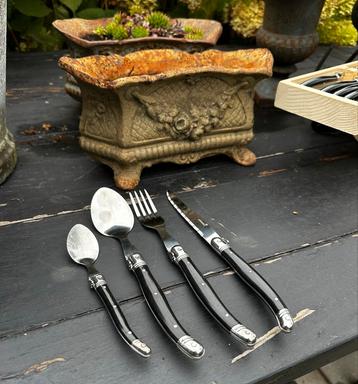 Laguiole Bestekset Zwart beschikbaar voor biedingen