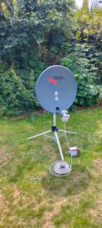 Canal Digitaal Schotelantenne met Dubbele LNB + Kabel, Audio, Tv en Foto, Schotelantennes, Ophalen of Verzenden, Gebruikt, (Schotel)antenne