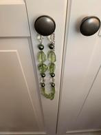 Groene kralenketting, Ophalen of Verzenden, Zo goed als nieuw, Groen, Kunststof