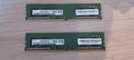 Samsung 2*8GB ram, Gebruikt, DDR4, Ophalen of Verzenden, Desktop