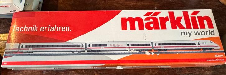 Marklin 36711 ICE Treinset - My World, Hobby en Vrije tijd, Modeltreinen | H0, Zo goed als nieuw, Treinset, Wisselstroom, Märklin