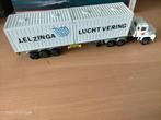Majorette Container truck, Hobby en Vrije tijd, Modelauto's | 1:43, Verzenden, Gebruikt, Bus of Vrachtwagen, Overige merken
