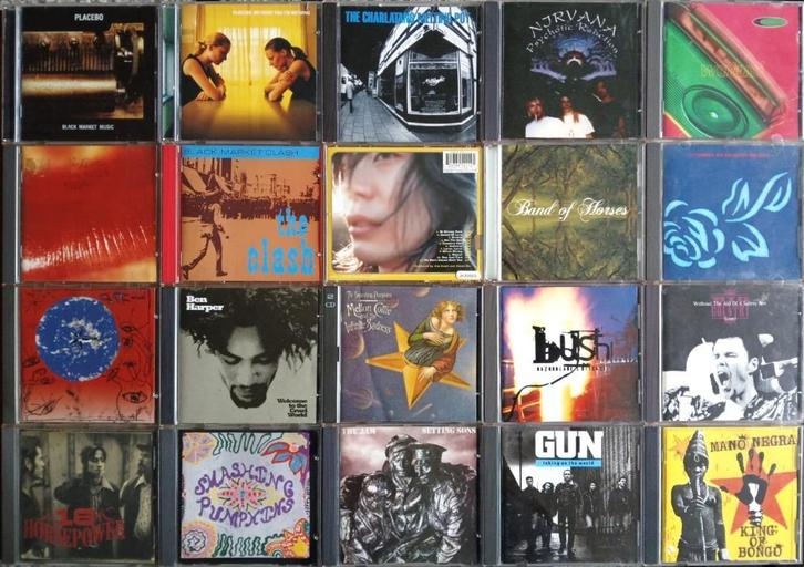 Indie /Alternative/Rock CD's (70/80/90/00) 14 stuks voor €49, Cd's en Dvd's, Cd's | Rock, Gebruikt, Alternative, Verzenden
