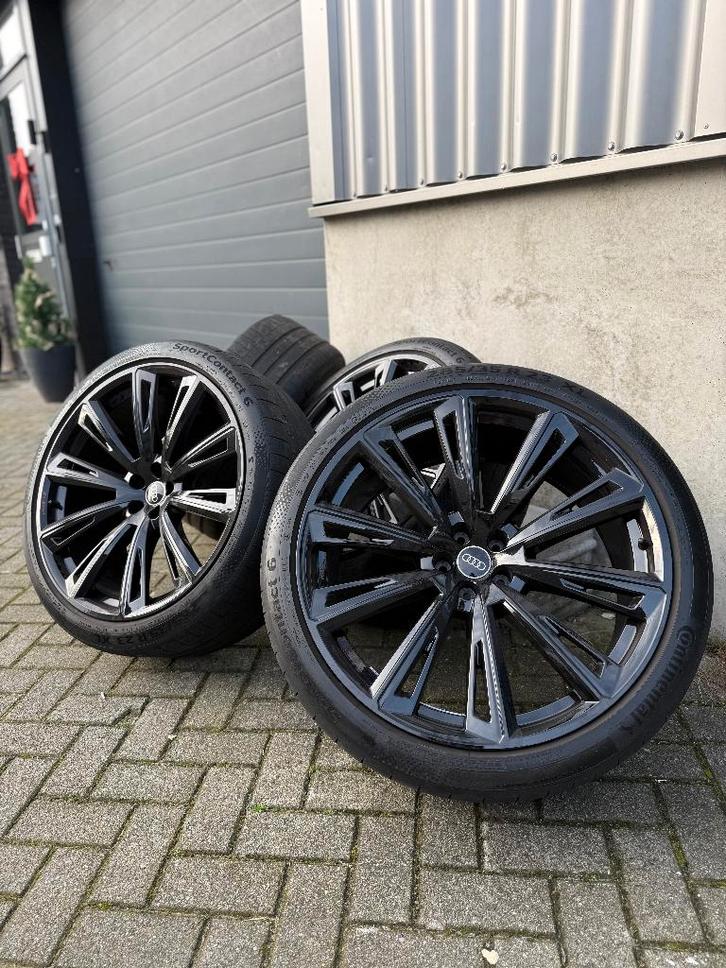 Audi Q8 SQ8 RSQ8 Velgen 23 inch onbeschadigd, origineel, Auto-onderdelen, Banden en Velgen, Banden en Velgen, Zomerbanden, Overige maten