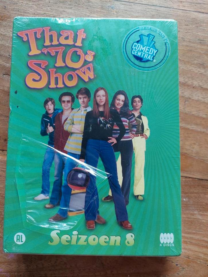 That '70s Show Seizoen 8 DVD - Nieuw in verpakking!, Cd's en Dvd's, Dvd's | Tv en Series, Nieuw in verpakking, Komedie, Boxset