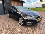 Seat Leon 1.8 TSI FR NL AUTO ,LED , CAMERA , NAVI , LAGE KMS, Voorwielaandrijving, Euro 5, Gebruikt, Zwart