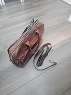 Castelijn & Beerens Leren Laptoptas, Overige merken, Gebruikt, Bruin, Ophalen of Verzenden