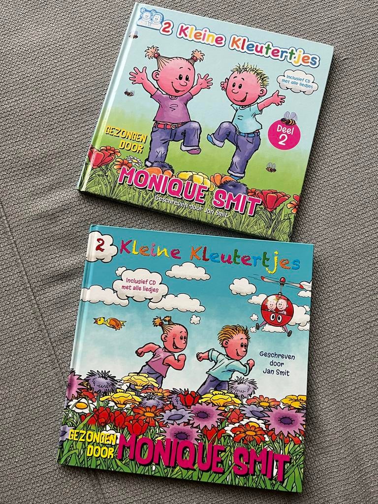2 Kleine Kleutertjes boeken Monique Smit, Boeken, Kinderboeken | Baby's en Peuters, Zo goed als nieuw, 2 tot 3 jaar, Ophalen of Verzenden