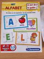 Clementortoni Het Alpfabet 2 talig, Ophalen of Verzenden, 10 tot 50 stukjes, Zo goed als nieuw, 2 tot 4 jaar