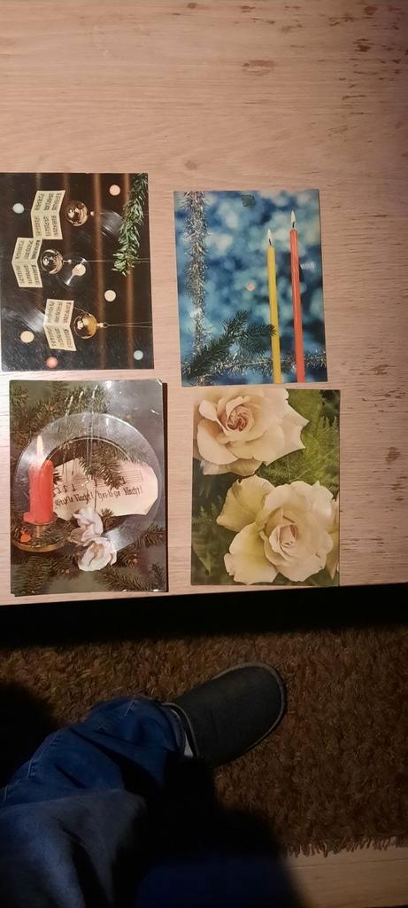 Speciale kaarten met soort single in verwerkt, Cd's en Dvd's, Vinyl | Overige Vinyl, Gebruikt, Overige formaten, Ophalen of Verzenden