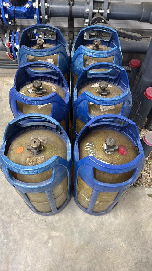 Gasflessen LPG 30 liter, Tuin en Terras, Gasbarbecues, Gebruikt, Ophalen of Verzenden