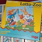 Haba Beestenbingo tel- kleuren-spel vanaf 4 jaar., Ophalen of Verzenden, Zo goed als nieuw, Rekenen