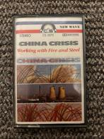 China crisis.  Working with fire and steel., Cd's en Dvd's, Cassettebandjes, Ophalen of Verzenden, Zo goed als nieuw, 1 bandje