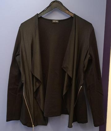 Gerry Weber zwart (2 soorten stof) vestje sierritsen L 42034 beschikbaar voor biedingen