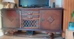 Dressoir kast - tv kast - donkere kleur hout - lades kastjes, Ophalen, Gebruikt, 50 tot 75 cm, 150 tot 200 cm