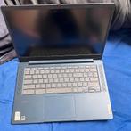 Donkerblauwe lenovo cromebook, Computers en Software, Ophalen, Gebruikt, Gaming, 128 GB