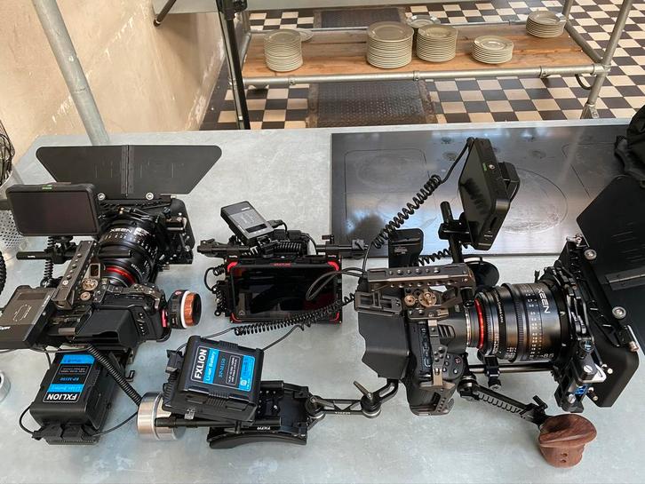 Filmmaker Set: Blackmagic 4K/6K, GH5, Tilta, Atomis, Audio, Tv en Foto, Videocamera's Digitaal, Zo goed als nieuw, Overige soorten