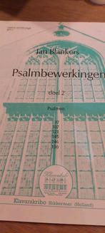 Klavarskribo PSALM BEWERKINGEN JAN BLANKERS DEEL 2, Orgel, Gebruikt, Ophalen of Verzenden, Thema