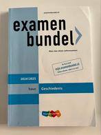 Examenbundel Havo Geschiedenis 2024-2025, Boeken, Ophalen of Verzenden, Zo goed als nieuw, HAVO, Geschiedenis