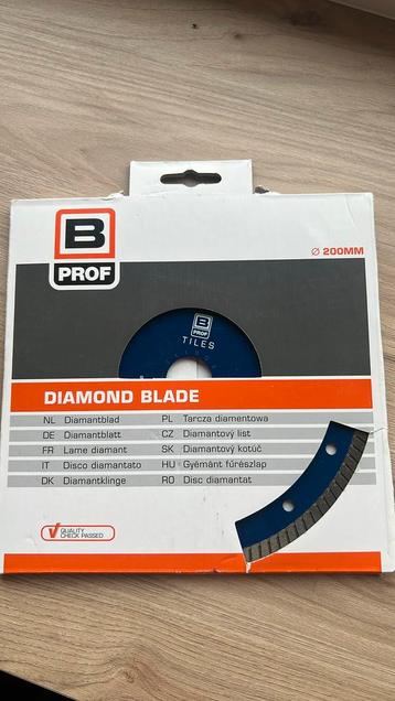 Diamand zaagblad 200 beschikbaar voor biedingen