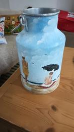 Franse Melkbus - Handbeschilderd Nostalgisch Tafereel, Ophalen of Verzenden