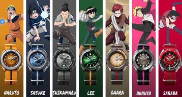 ≥ Seiko 5 Naruto & Boruto new limited edition! 5x — Horloges | Antiek ...