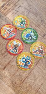 MegaMan NT Warrior Metal Tazos / Flippo's, Ophalen of Verzenden, Gebruikt, Figuurtje, Button