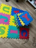 Rubberen Speelgoed vloerTegels - Letter Puzzel, Kinderen en Baby's, Ophalen of Verzenden, Gebruikt